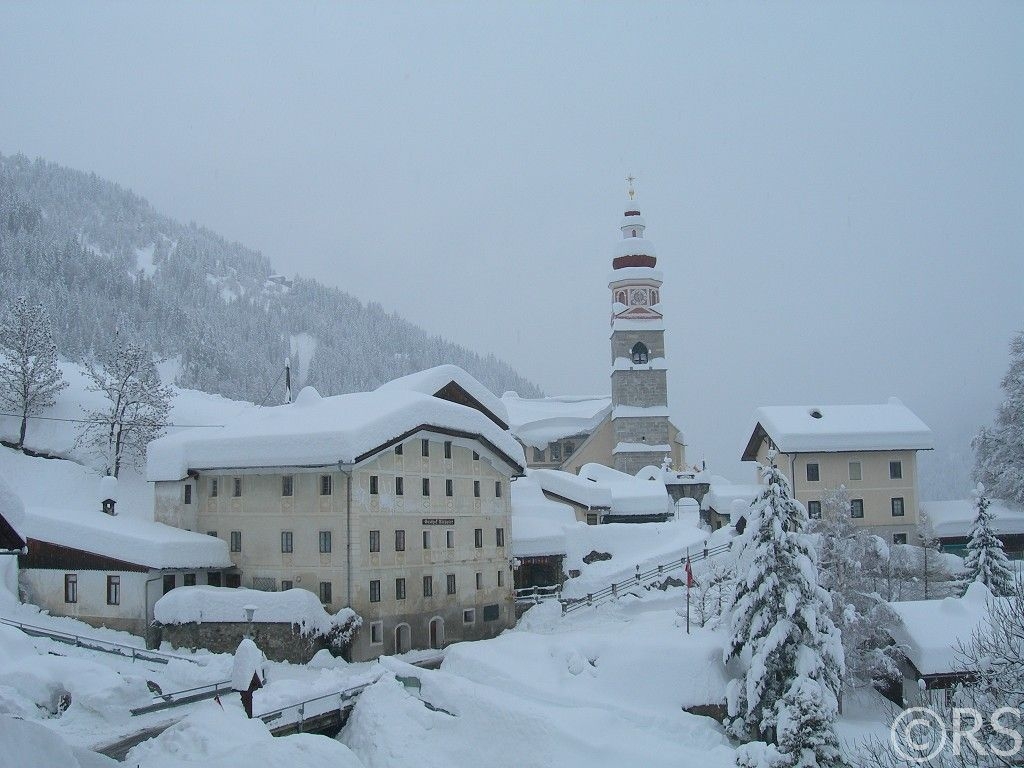 Baeckwirt im Schnee